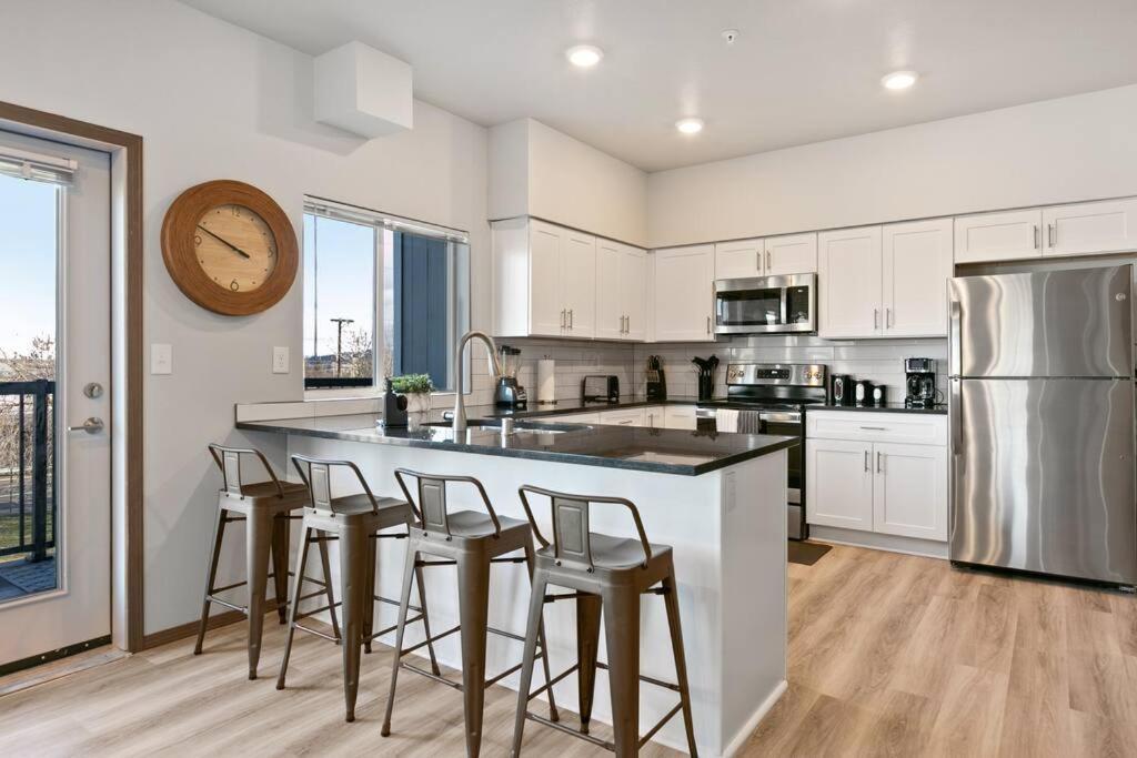 Brand New 2 Bd 2 Bth Near Dt And Perry District Apartamento Spokane Exterior foto