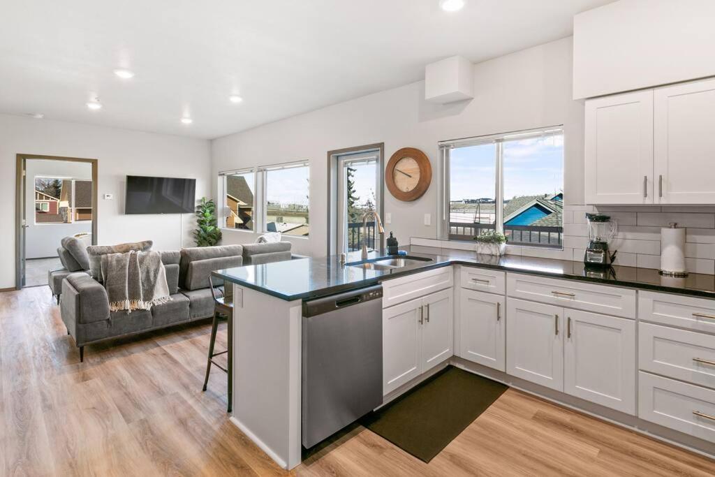Brand New 2 Bd 2 Bth Near Dt And Perry District Apartamento Spokane Exterior foto